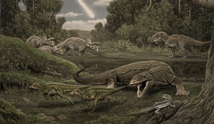 Почему вымерли динозавры?