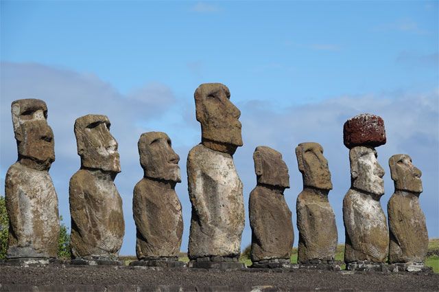 Статуи на острове пасхи